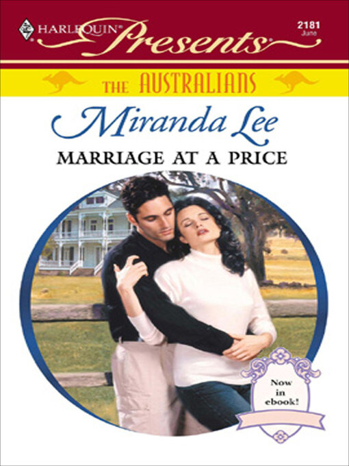 Title details for Marriage At a Price by Miranda Lee - Wait list